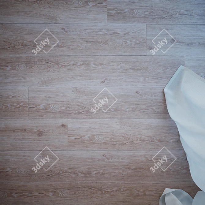 Lion Oak Wooden Flooring: High Quality and Ready Tiled Solution 3D model image 2