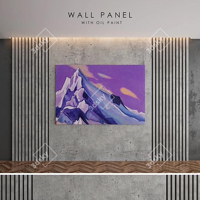 ModulArt Wall Panel 3D model image 1