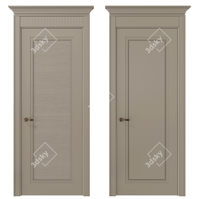 Liberty Foxtrot Collection: 3 Doors Set 3D model image 3