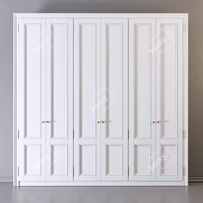 Stylish 25 Cabinet 3D model image 1