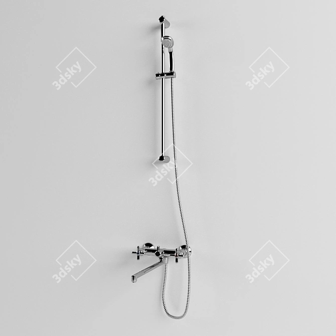 GROHE Vitalio Start Shower Set 3D model image 1