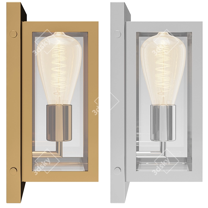 Eichholtz Odeon Wall Sconce 3D model image 3