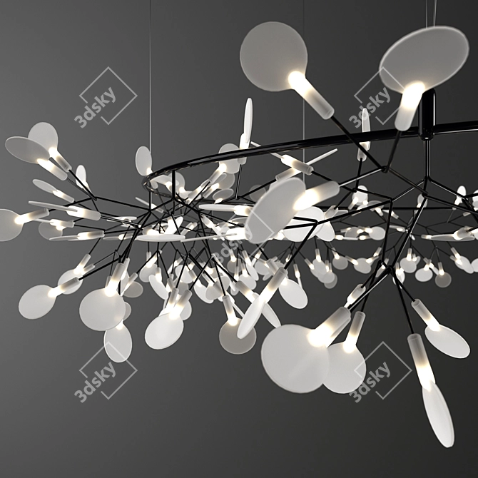 Moooi Heracleum Big O Pendant 3D model image 2