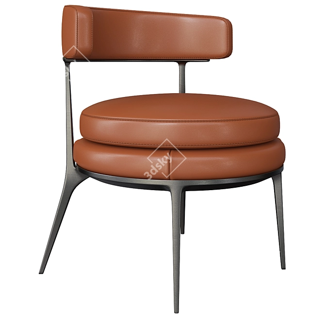 Elegant Maxalto Caratos Chair 3D model image 1