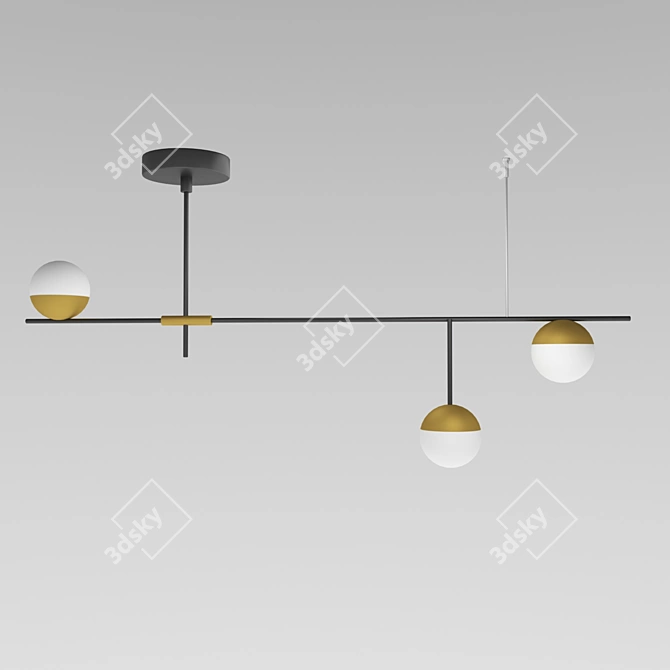 Inodesign Technum Boll Pendant 3D model image 1