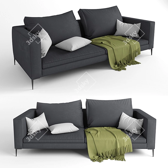 Rove Concepts Hugo Modern Sofa 3D model image 1