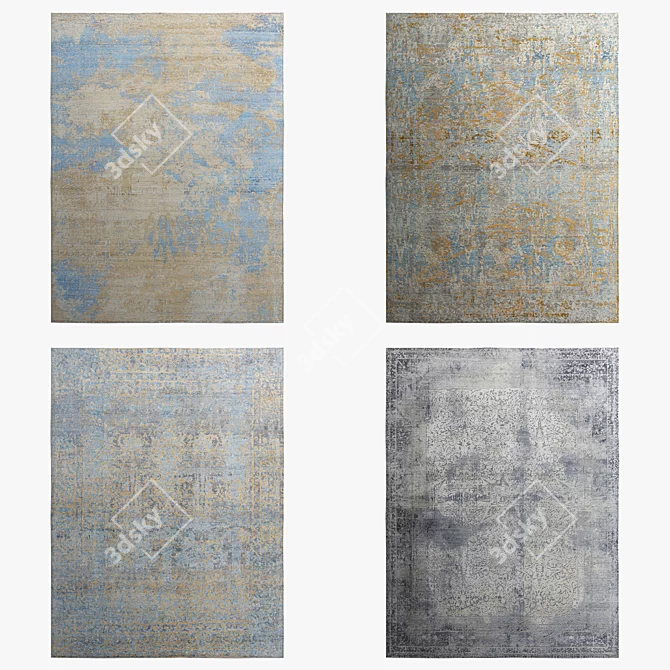 Thibault Van Renne Elements Rugs 3D model image 2