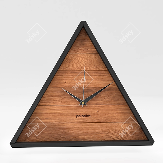 Paladim TRIK 3D Wall Clock 3D model image 1