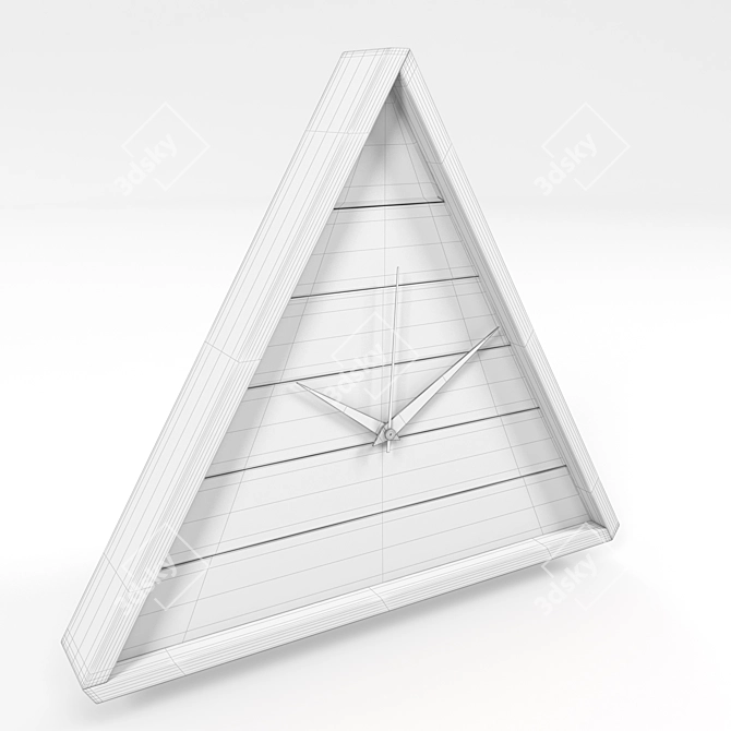 Paladim TRIK 3D Wall Clock 3D model image 3