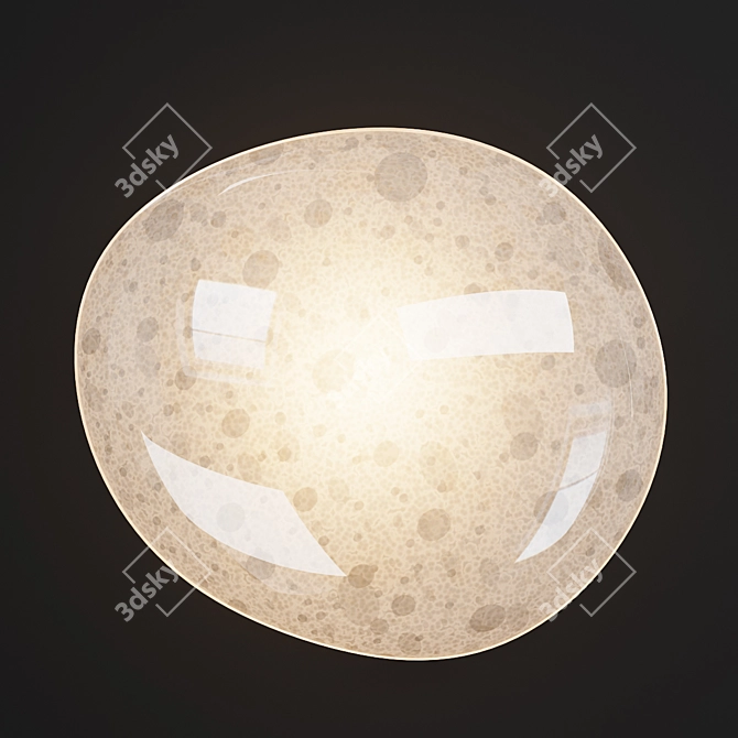 Jeff Zimmerman Full Moon Lamp 3D model image 1