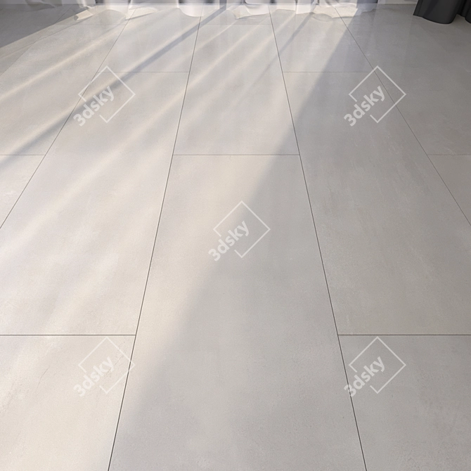 Luxury Marble Floor Tiles 3D model image 1