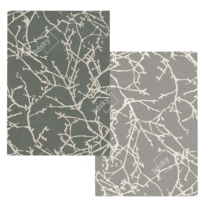 Romo Acacia Carpets - Elegant Textured Collection 3D model image 2