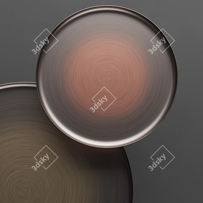 Elegant DeCastelli Tables: Sunrise, Sunset, Syro 3D model image 2