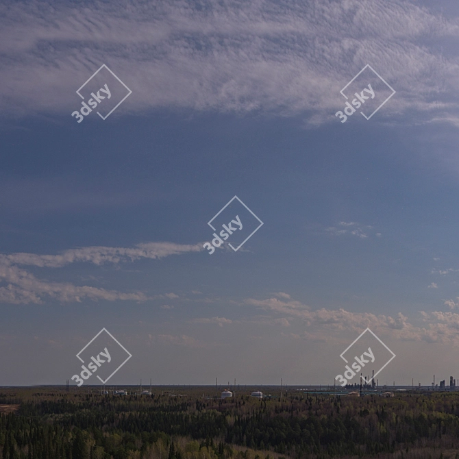 Title: Daytime Aerial HDRI Map 3D model image 3