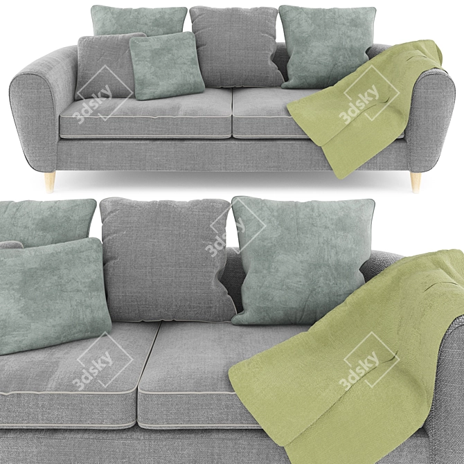 Versatile Sofa Modelleri 3D model image 1