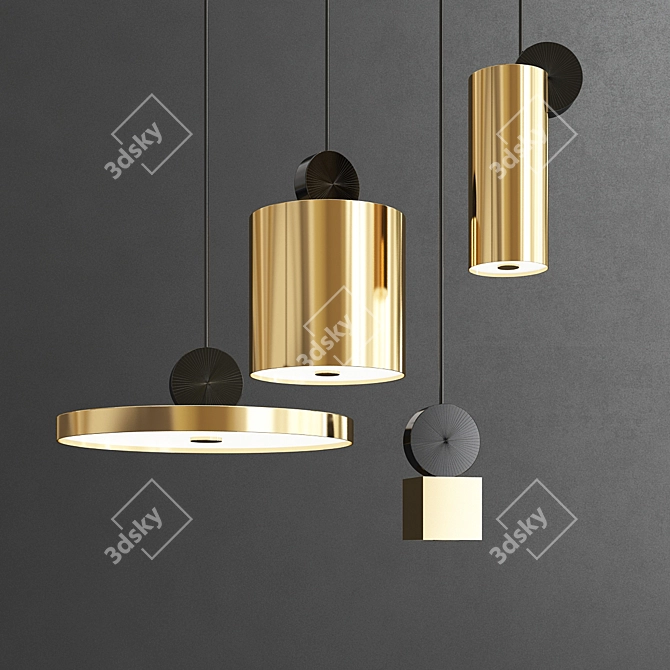 Imperiumloft Cale Pendant 3D model image 1