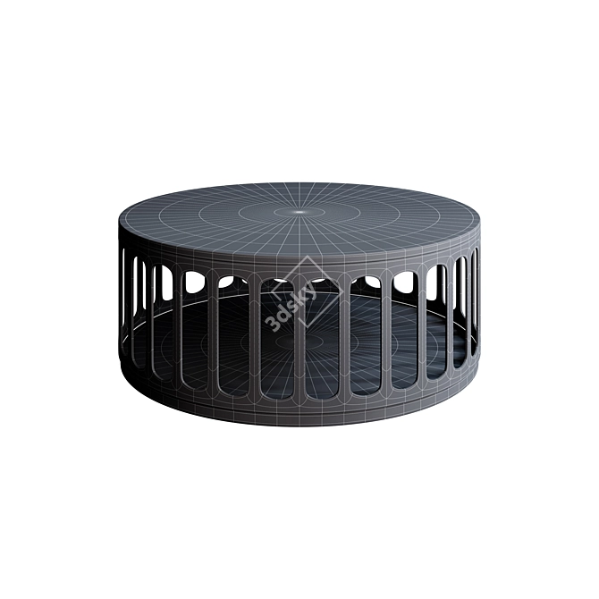 Elegant Colosseo Coffee Table 3D model image 3