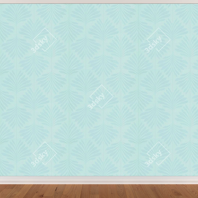 Title: Seamless Wallpaper set (3 colors) 3D model image 2