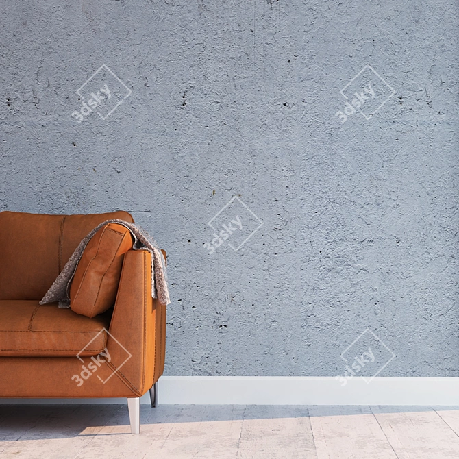 Seamless Plaster 316 - High Detail Texture 3D model image 2