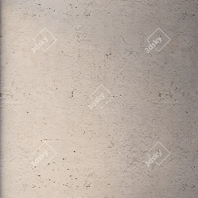 Seamless Plaster 316 - High Detail Texture 3D model image 3