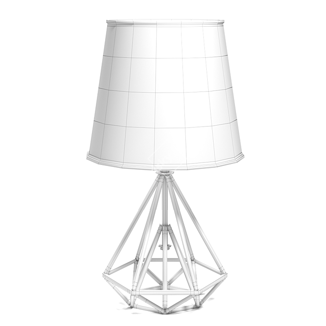 Modern Loft Lamp NL-011 - Stylish and Functional 3D model image 3