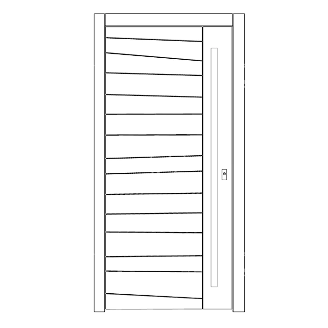 German-Made KOWA DOOR | Planken 3D model image 3