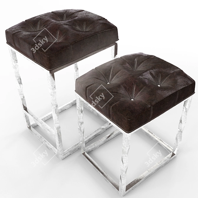 Elegant Urban Chair 3D model image 1