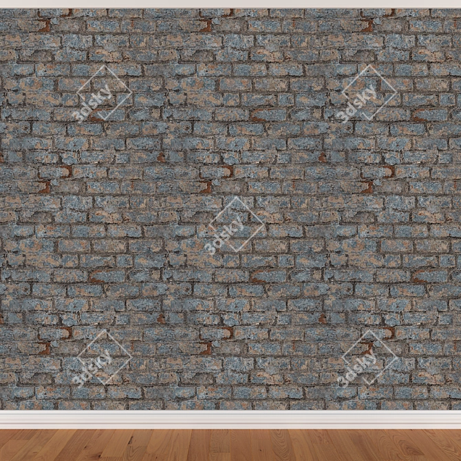 Seamless Wallpapers Set - 3 Textures 3D model image 2