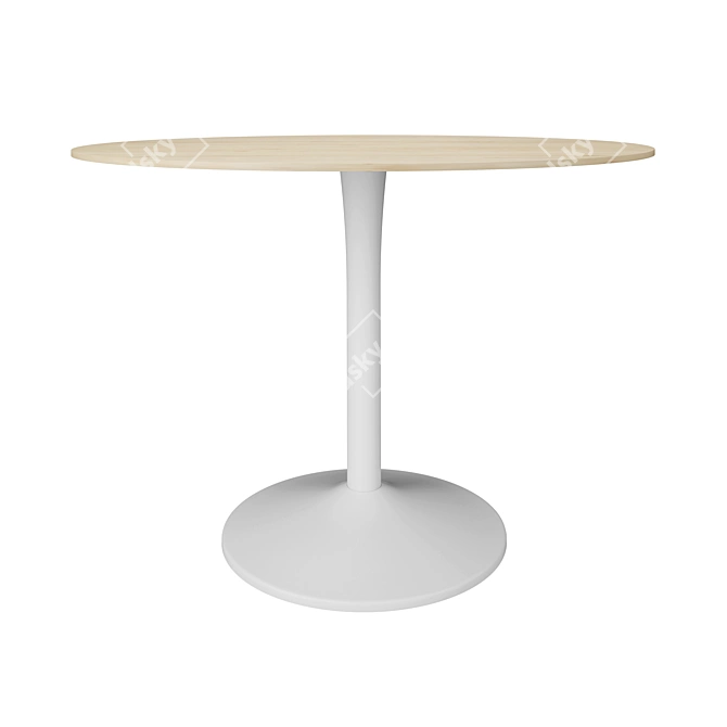 Elegant Space-Saving New York Table 3D model image 3