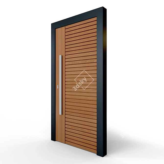 Robur 220x100 | German-made Door 3D model image 2