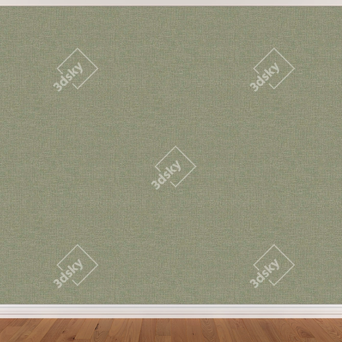 Seamless Wallpaper Set in 3 colors 3D model image 3