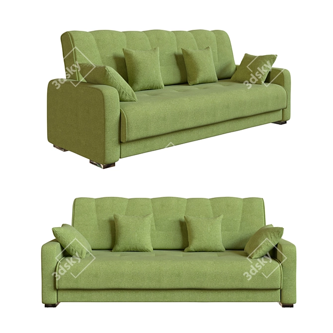 Title: Fran Sofa Astra 3D model image 1