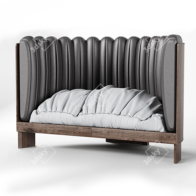 Elegant Armchair: Stamen 3D model image 1