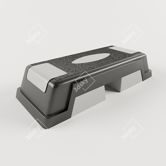 Hop-Sport Basic Step Platform 3D model image 1