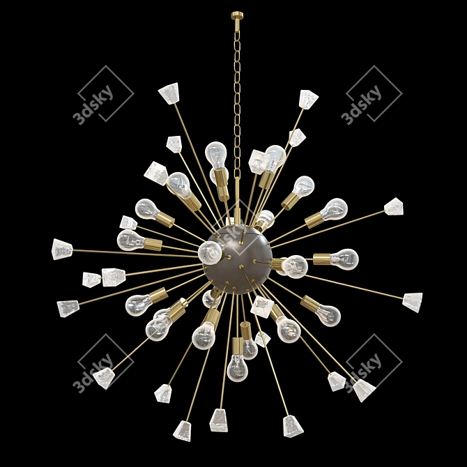 Kare Design Crystal Bomb: Eye-catching Elegance 3D model image 1