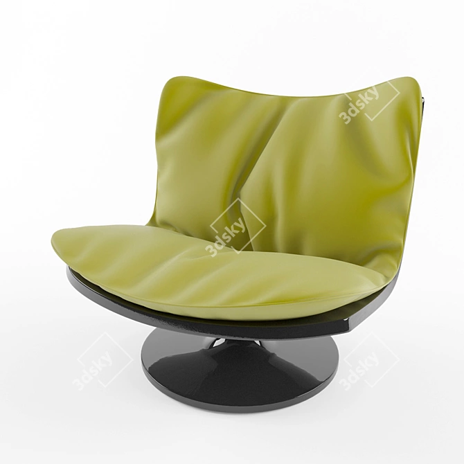 Modern Marilyn Accent Chair 3D model image 1
