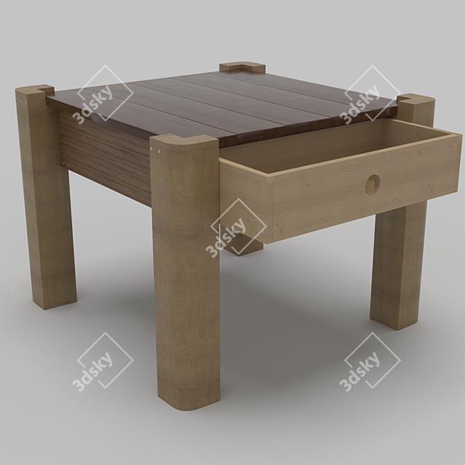 Modern Design Coffee Table 3D model image 1