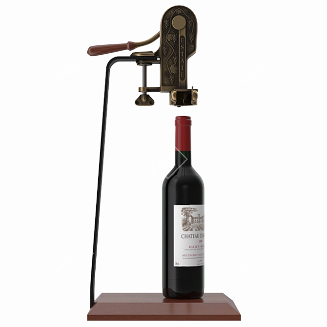 Chateau Corkscrew Stand 3D model image 2