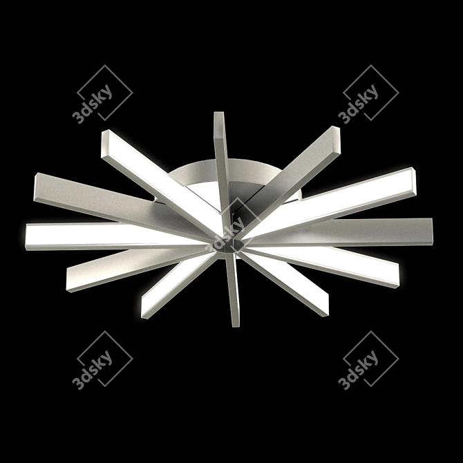 Sleek LED Ceiling Light for Modern Interiors | Luchera TLCI12-20-01 3D model image 1