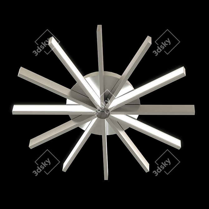 Sleek LED Ceiling Light for Modern Interiors | Luchera TLCI12-20-01 3D model image 3