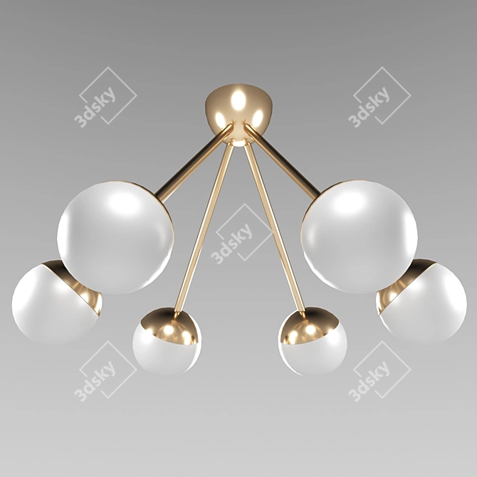 InoDesign Cedar 40.950 Ceiling Light 3D model image 1