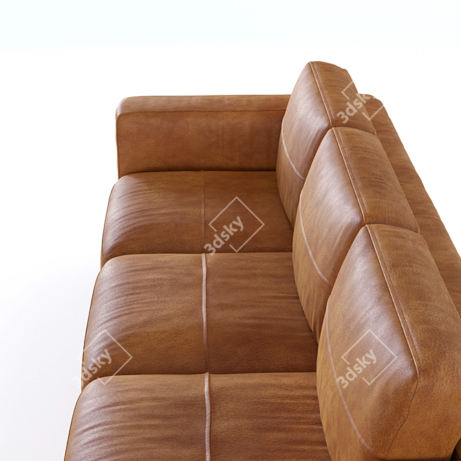 Modern Jarrod Sofa: Sleek Design for Comfort 3D model image 3