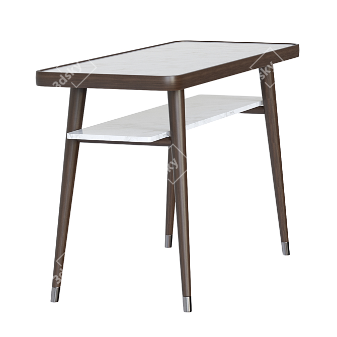 Modern Chantal Console: Stylish and Functional 3D model image 2