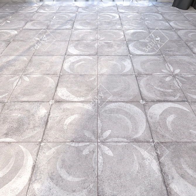 Peronda Floor Collection: 10 Exquisite Textures 3D model image 1