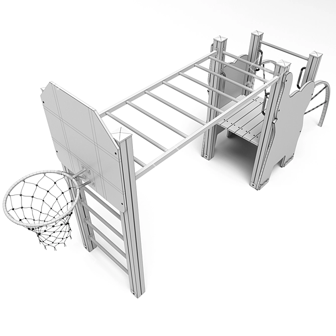 Safari Adventure Jungle Gym 3D model image 3