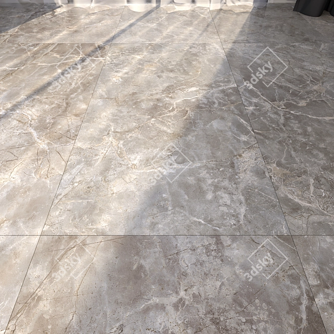 Luxury Marble Flooring: HD Textures 3D model image 3