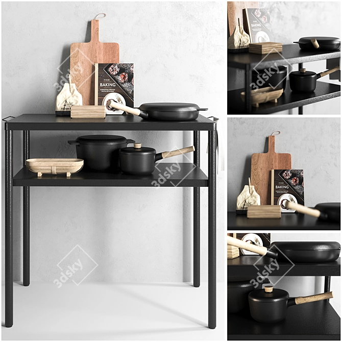 Nordic Kitchen Eva Solo Set 3D model image 1