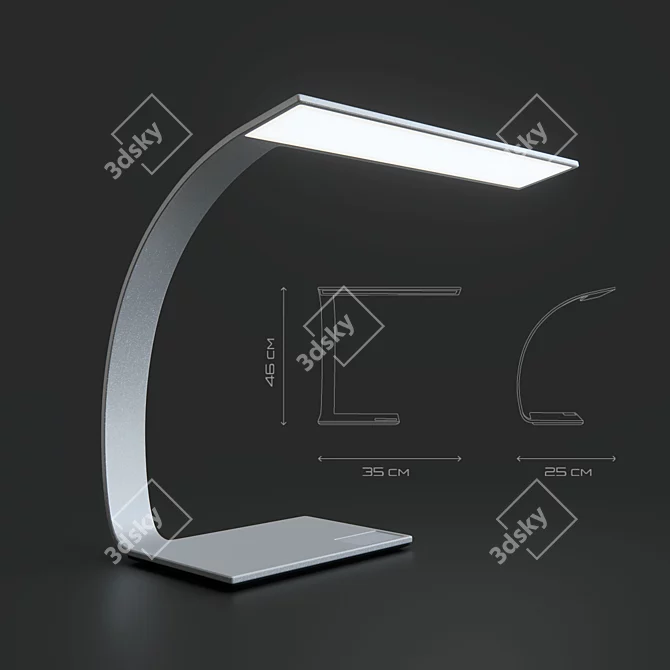 Bork L 781: Sleek LED Desk Lamp 3D model image 1