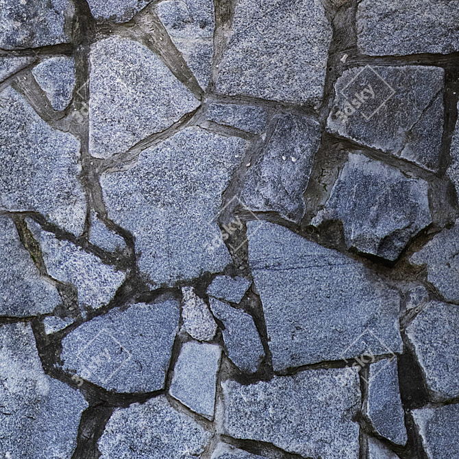 Seamless Natural Stone Texture 3D model image 3