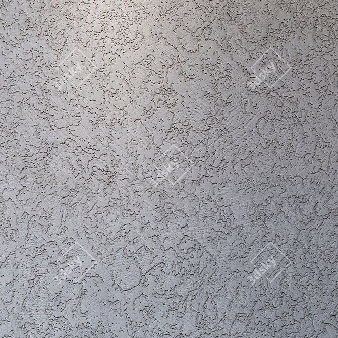 Seamless Plaster Texture 3D model image 3